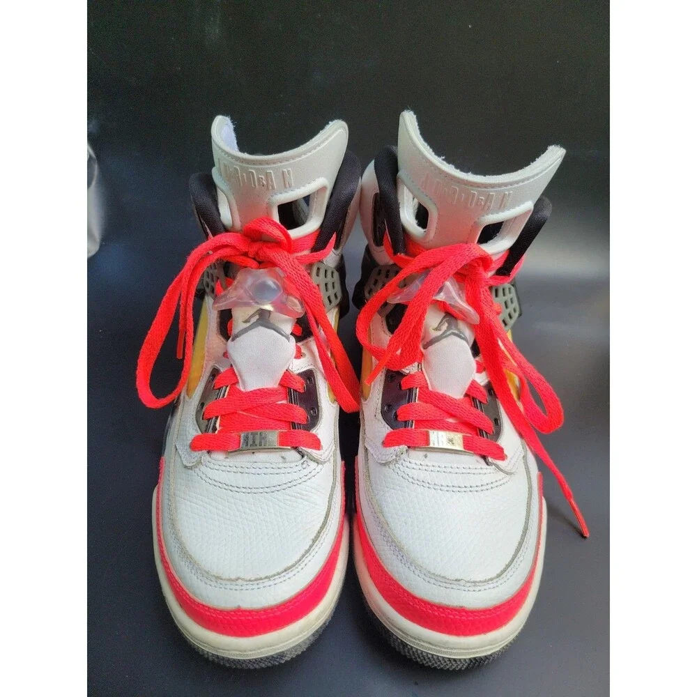 Nike Air Jordan Spizike iD Custom White Red Black 605236-983 Men's Sz 7 2013